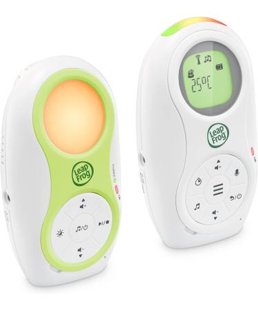 Leapfrog LF80 BabyPhone Audio Monitor - Digital Baby Monitor with Temperature Sensor Night Light Voice Recording & Long Range - Ideal for International Shipping - Buy Online on GoSupps.com