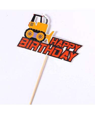 Personalised Cake Toppers Cake Decorations Cake Toppers for Kids Engineering Vehicle Car Cake Decorations Birthday Party Dessert Baking Decor Supplie (Color : C) (Color : E) (Color : C) - Buy Online on GoSupps.com