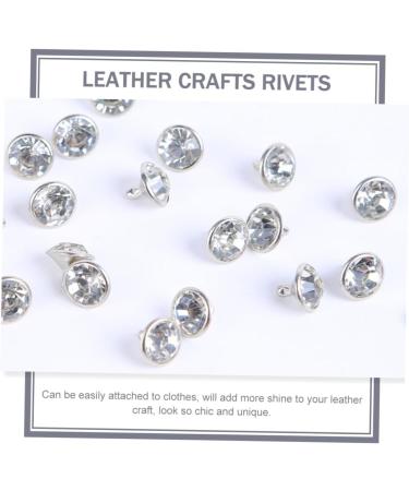 COHEALI 400 Sets Diamond Stud Rivets Tripod Accessories Rhinestone Nailhead Studs Rivets for Fabric Manual - Buy Online on GoSupps.com