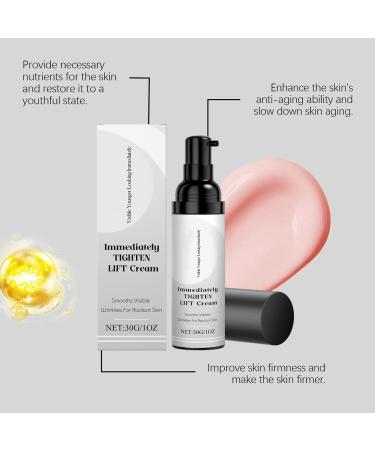 Instant Eye & Face Lift Cream:Instant Lift+ Rapid Under Eye Bags Wrinkle Smile Lines Forehead Lines Remover - Temporary Firming & Tightening Treatment in 2 Minutes (1) - Buy Online on GoSupps.com