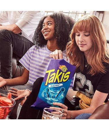 2 chips tortilla Takis Blue Heat 93 g piment chaud piment collations mexicaines pic es originales croustillantes pic es v g taliennes import es id ales pour les f tes avec Kajal - Buy Online on GoSupps.com