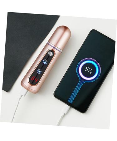 Beavorty Facial Mist Sprayer Mini Face Spray Device Facial Mister Steamer Touch Screen Whitening 14X3.9X3.9CM - Buy Online on GoSupps.com