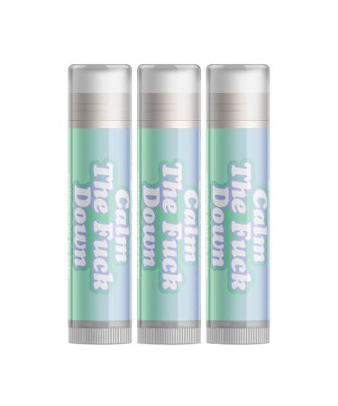 Delightfully Rude - "Calm the F Down" Lip Balm - Set of Three