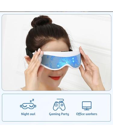 Eye Temple Massager with Vibration - 9 Modes Electric Device for Dry Eye Relief & Improved Sleep - Buy Online on GoSupps.com