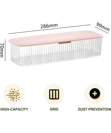 AirTime Pink Storage Organizer for Colored & Disposable Contact Lenses - Universal Transparent Box for All Brands - Ideal for Daily Use - Buy Online on GoSupps.com