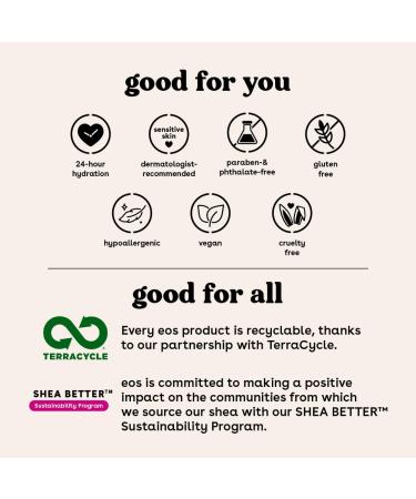 EOS Shea Better Body Lotion - Jasmine Peach | 24-Hour Moisture Lightweight & Non-Greasy Vegan Natural Shea - 16 Fl Oz | International Shipping Available - Buy Online on GoSupps.com