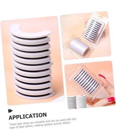 WOFASHPURET 2 Boxes Self Adhesive Eyelash Adhesive Strip eyelash strips natural look eyelashes strips fake eyelashes gluesticks in bulk lash strips to lashes extend resin glue replace - Buy Online on GoSupps.com