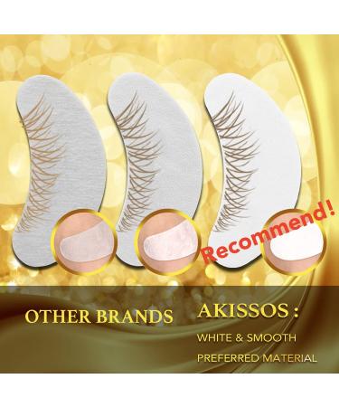 Akissos 100 PCS Hydrogel Eyelash Extension Under Eye Gel Patches - Lint Free Professional Individual DIY Beauty Tool - Buy Online on GoSupps.com