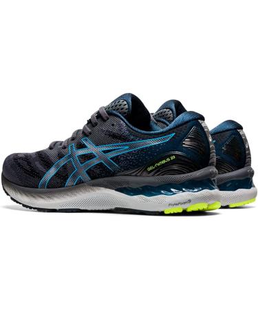 ASICS Men's Gel-Nimbus 23 Running Shoes - Carrier Grey/Digital Aqua (Size 13) - Buy Online on GoSupps.com