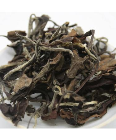 HELLOYOUNG 500g Th blanc en vrac Fuding biologique de Chine la pivoine blanche Ce th Pu'er est moelleux frais et vif avec une sensation en bouche riche et complexe Th pu-erh Pu'er Tea