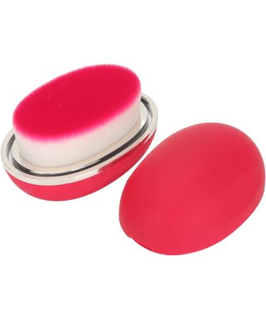 Verdant Touch Flat Top Makeup Brush Flat Top Makeup Brush Single Blending Cosmetic Tool for Face Washing Goose Egg Shaped Clean Pores 15 cm Length - Buy Online on GoSupps.com