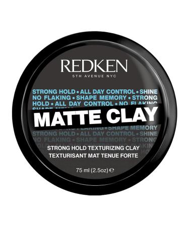 REDKEN Matte Clay | Styling clay for a flexible bedhead hold | For women and men | Color-safe formula with UV filters | 50ml - Buy Online on GoSupps.com