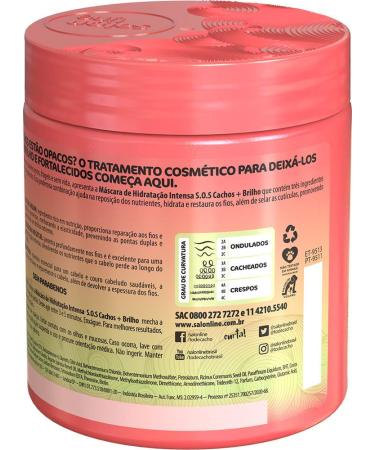 Salon Line Radiance Brilho Absoluto Intense Moisturizing Mask 500g - Treatment Collection - Buy Online on GoSupps.com
