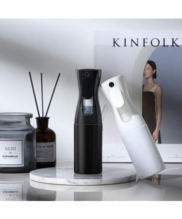 YAMYONE Continuous Hair Spray Bottle - Fine Mist, Versatile for Hairstyling, Plants & More - White (1 Pack) - Buy Online on GoSupps.com