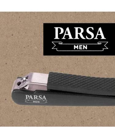 Parsa Men s Nail Clippers - Premium Toenail & Fingernail Cutter | Large Nail Clip Tool for Effortless Grooming - Buy Online on GoSupps.com