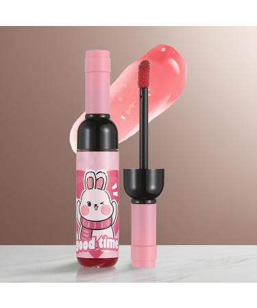 Wine Lipstick Lip Tint Waterproof Matte Liquid Wine Tint Beauty Makeup for Dates Family Gatherings Seduction - Buy Online on GoSupps.com