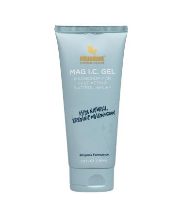 MAG I.C. Magnesium Gel with Organic Cucumber - Fast Muscle Relief Soothing Stingless Safe for Sensitive Skin Fragrance-Free 200mL