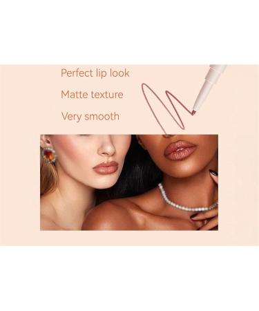 GeRRiT 2 in 1 Lipstick and Lip Liner Dual Set for Women Velvet Matte Lipstick Creamy Lip Pencil Long Lasting Smudge-Proof - Buy Online on GoSupps.com