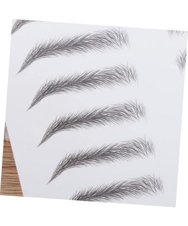 FRCOLOR 2pcs 3d Eyebrow Stickers 3d Stickers Waterproof Suit Stick on Brows Transfer Stickers 4d Bionic - Buy Online on GoSupps.com
