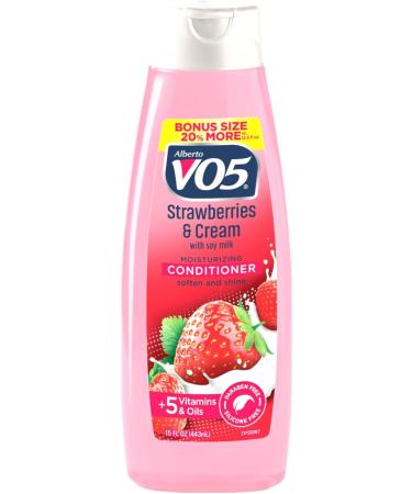 VO5 Strawberries Moisture Milks Conditioner Cream 12.5 oz - Pack of 2 - Buy Online on GoSupps.com