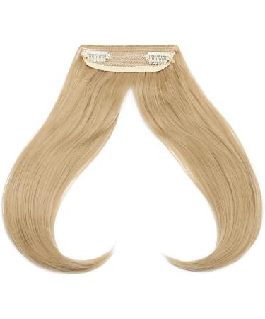 One Piece Bang Fringe Clip In Two Sides Hair Extensions Bang Cute Hairpiece Straight Invisible Women Beauty - Ash Blonde - Buy Online on GoSupps.com