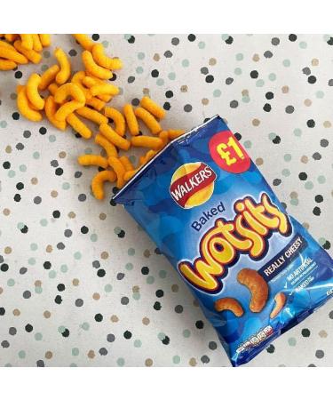 Walkers Wotsits Really Cheesy Snacks Crisps Case of 32x22.5g - Buy Online on GoSupps.com