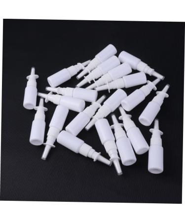 DRESSOOS Set of 20 Plastic Spray Bottles for Plants, Travel, Nasal Saline & Perfume - White, Colloid Wash & Flusher Bottles Included - Size 2 - Buy Online on GoSupps.com