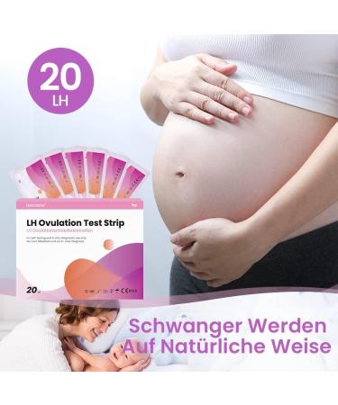 Femometer 20 Ovulation Test Strips - 25 mIU/ml Sensitivity 20pcs with Urine Cup | Accurate Fertility Tracking - Buy Online on GoSupps.com