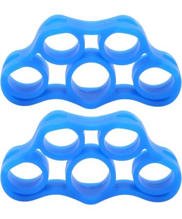 Finger Strength Exerciser Portable 2 Pcs Improve Finger Grip Finger Movement Washable Finger Strengthening for Elderly to Exercise Royalblue 8.8lb - Buy Online on GoSupps.com