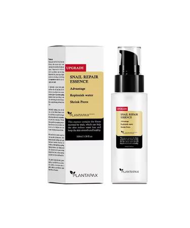 S rum anti-rides la bave d'escargot 96 % - Soin du visage et du contour des yeux Skincare Cor en 100 ml - Plantapax Glow