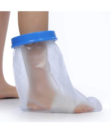 PULOX plaster protector bandage protector for bath and shower leg children's size S reusable and waterproof children's leg size S