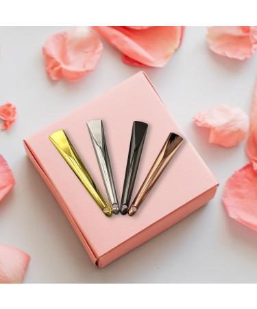 Hemoton 3pcs Mask Tools Makeup Spatula Skincare Spatula Face Tools Mini Cosmetic Spatula Cream Zinc Alloy 7x1.2cm Assorted Color - Buy Online on GoSupps.com