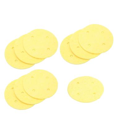 Yivibe electrodes conductive pads 10 pieces of thousand pads easy to clean 60 mm / 23.62 inches reusable for interference-electrotherapy instrument