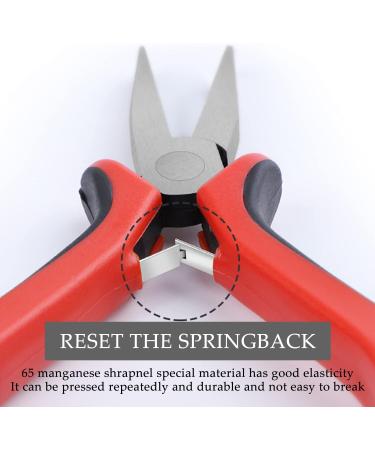 5-Inch Needle Nose Jewelry Pliers - Small Tool for Crafting Necklaces, Rings, and Supplies - Buy Online on GoSupps.com