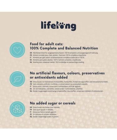 Amazon Brand Lifelong Cat Food Pate Mix 100g - 32 Pack | Premium International Shipping - Buy Online on GoSupps.com