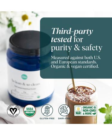 Ora Organic Vegan Protein Powder Vanilla Chai & Chocolate Bundle: 21g Plant Based Protein Powder Vanilla Chai Flavor 20 Servings + 22g Plant Based Protein Chocolate Flavor 20 Servings - Buy Online on GoSupps.com