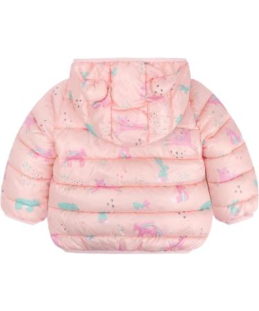 Pink Rabbit Baby Puffer Jacket | Toddler Winter Coat for Boys and Girls 4-5 Years - Buy Online on GoSupps.com