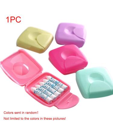 Buy Durable Travel Tampon Boxes - Lightweight & Portable | 2-Pack Random Colors - Buy Online on GoSupps.com