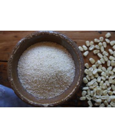 Carolina Grits Company Stone Ground White Grits - 2lbs | Non-GMO, Whole Grain, Gluten-Free - Buy Online on GoSupps.com