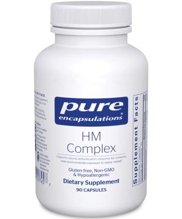 Pure Encapsulations HM Complex | Support for Body's Natural Detoxification Process* | 90 Capsules 90 Count (Pack of 1)