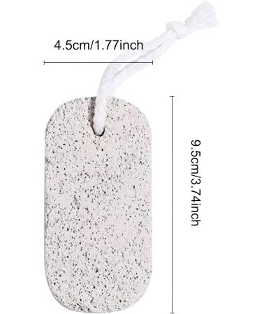 Pumice Stone Set for Feet and Body | Natural Foot Scrubber for Dead Skin Removal | Includes 2 Pumice Stones for Men and Women - Buy Online on GoSupps.com
