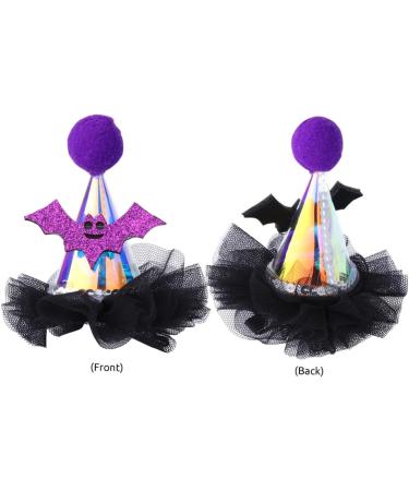 Beavorty 1Pc Halloween Lighted Hair Clips halloween hair barrette hair clips for women lighted Halloween hair clips halloween hair accessory bat hair cone toddler Batsuit plastic clothing - Buy Online on GoSupps.com