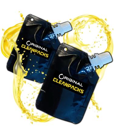 CleanPacks Black Edition set of 2 with screw cap