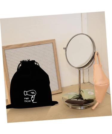 MAGICLULU 6 Pcs Hair Dryer Storage Bag Hair Dryer Drawstring Bag Hot Mini Bra Fabric Travel Hair Dryer Holder - Buy Online on GoSupps.com