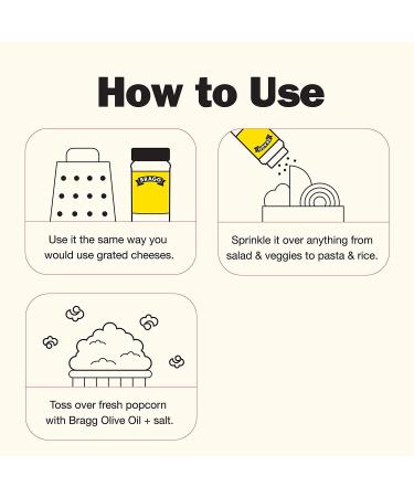 Bragg Premium Nutritional Yeast Seasoning - Vegan & Gluten-Free, 12 Ounce - Protein & Vitamin-Rich Parmesan Cheese Substitute - Buy Online on GoSupps.com