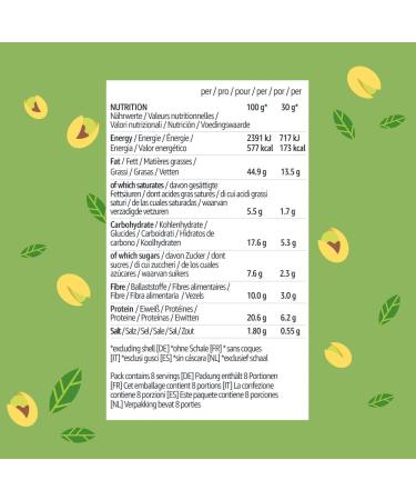 Amazon Brand - Happy Belly Roasted & Salted Pistachios 500g (Pack of 2) - Buy Online on GoSupps.com