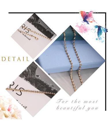 Boho Crystal Thigh Chain - Gold Body Jewelry for Women & Girls | Stylish Leg Chains & Accessories - Buy Online on GoSupps.com