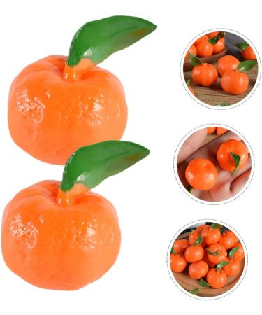 TOYANDONA 10pcs Simulated Fruit Orange Toys Models Artificial Fruits Scene Layout Prop Photo Prop Orange Cabinet Orange Decor Lifelike Orange Model Scene Adornment Modeling Tangerine Pvc - Buy Online on GoSupps.com