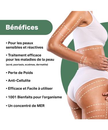 Seaweed Powder Body Wrap 1.5kg | Detox, Weight Loss, Acne, Wrinkle, and Cellulite Solution | Metabolism Booster | Vitamin-Enriched Relaxing Treatment - Buy Online on GoSupps.com