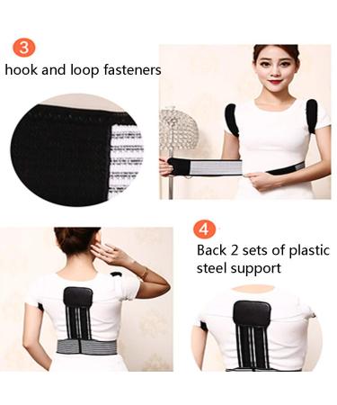 Posture Corrector Shoulder Spinal Support Hot spot breathable orthopedic belt with hump belt correction belt correction body posture (Size : M) favorite gift lofty ambition - Buy Online on GoSupps.com
